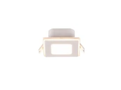 LED Deckeneinbaustrahler NIMBUS Weiß, getrennt schaltbar, IP44 - 8cm