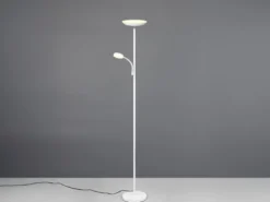 LED Deckenfluter SPECTER mit Leselampe, dimmbar & Lichtfarbe einstellbar, 178cm