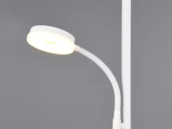 LED Deckenfluter SPECTER mit Leselampe, dimmbar & Lichtfarbe einstellbar, 178cm
