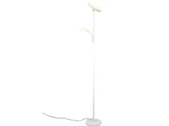 LED Deckenfluter SPECTER mit Leselampe, dimmbar & Lichtfarbe einstellbar, 178cm