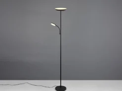 LED Deckenfluter SPECTER mit Leselampe, dimmbar & Lichtfarbe einstellbar, 178cm