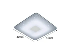 LED Deckenlampe SAMURAI mit Tageslicht, Fernbedienung & Sternenhimmel 42 x 42cm