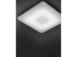 LED Deckenlampe SAMURAI mit Tageslicht, Fernbedienung & Sternenhimmel 42 x 42cm