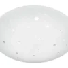 LED Deckenleuchte ACHAT Weiß Sternenhimmel Stufendimmer, Ø 50cm