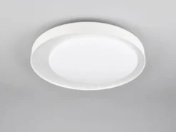 LED Deckenleuchte ALETA Weiß mit Fernbedienung dimmbar & Tageslicht, Ø 45cm