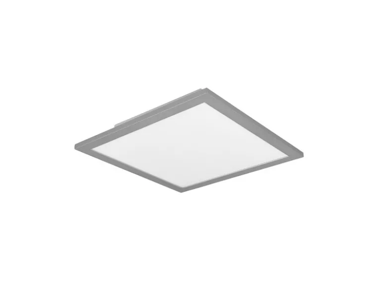 LED Deckenleuchte ALPHA Titan Panel eckig Ultra Slim, Quadrat 29cm