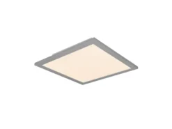 LED Deckenleuchte ALPHA Titan Panel eckig Ultra Slim, Quadrat 29cm