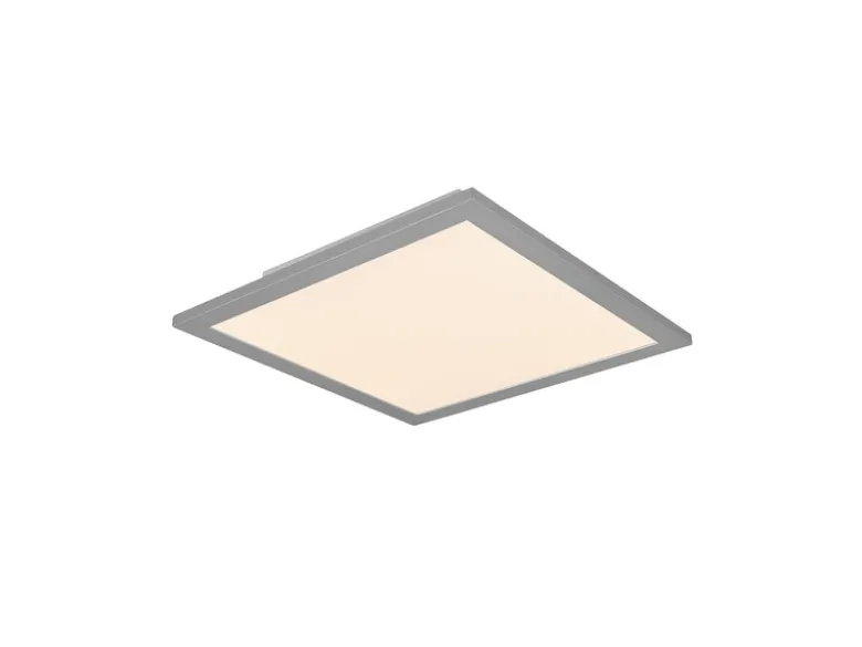 LED Deckenleuchte ALPHA Titan Panel eckig Ultra Slim, Quadrat 29cm