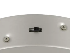 LED Deckenleuchte AMADOR Metall Silber, dimmbar & Lichtfarbe einstellbar Ø 45cm