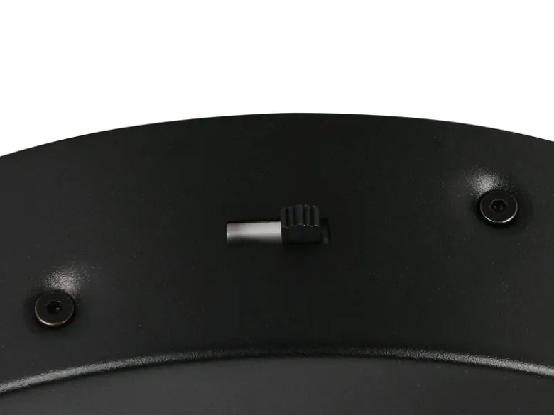 LED Deckenleuchte AMADOR Metall Schwarz, dimmbar & Lichtfarbe einstellbar Ø 45cm