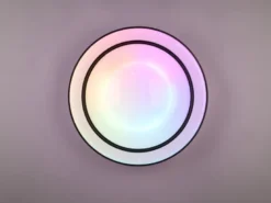 LED Deckenleuchte ARCO mit Fernbedienung & RGB Farbwechsler, Ø 40cm