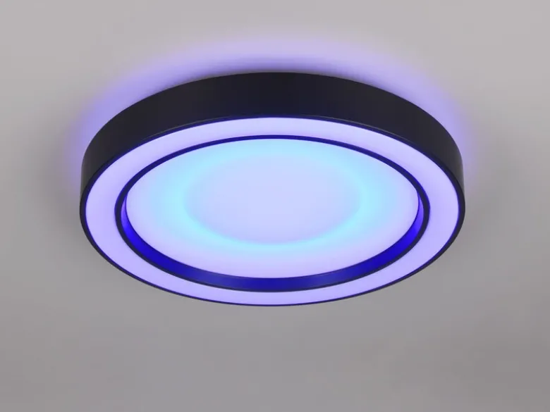 LED Deckenleuchte ARCO mit Fernbedienung & RGB Farbwechsler, Ø 40cm