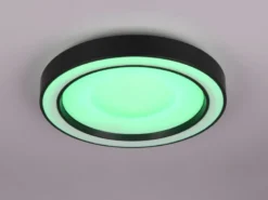 LED Deckenleuchte ARCO mit Fernbedienung & RGB Farbwechsler, Ø 40cm