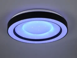 LED Deckenleuchte ARCO mit Fernbedienung & RGB Farbwechsler, Ø 49cm