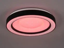 LED Deckenleuchte ARCO mit Fernbedienung & RGB Farbwechsler, Ø 49cm