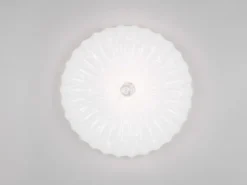 LED Deckenleuchte ATARIS flach mit Fernbedienung Weiß, Ø 38cm