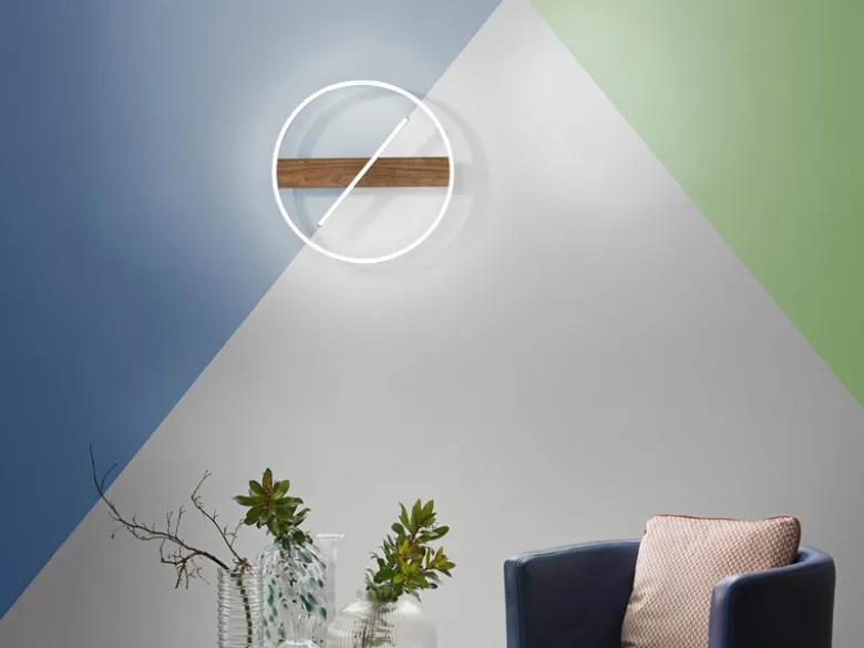 LED Deckenleuchte AZIMUTH 3 Lichtfarben einstellbar inkl. Tageslichtweiß, Ø 50cm