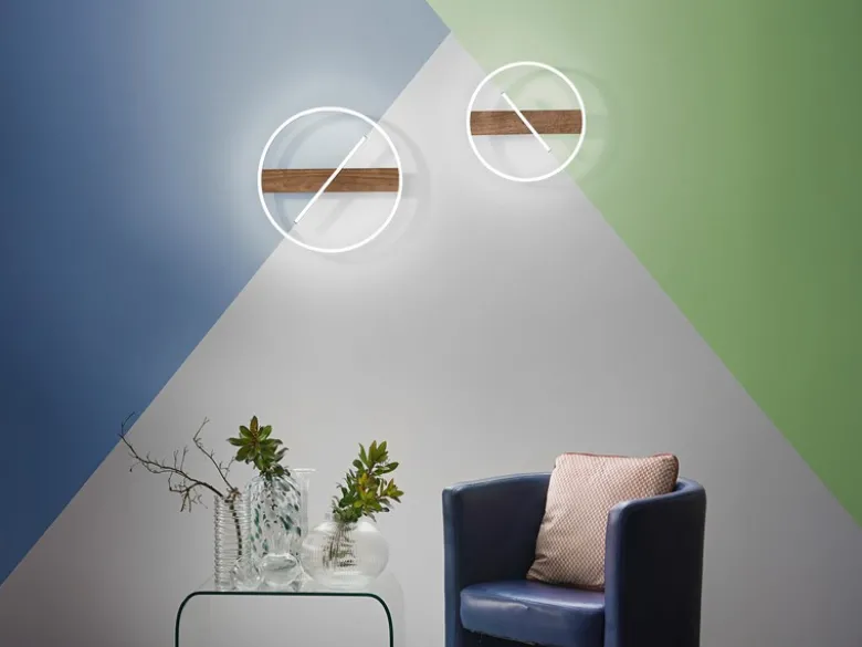 LED Deckenleuchte AZIMUTH 3 Lichtfarben einstellbar inkl. Tageslichtweiß, Ø 50cm