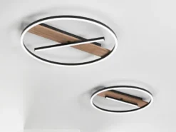 LED Deckenleuchte AZIMUTH 3 Lichtfarben einstellbar inkl. Tageslichtweiß, Ø 50cm