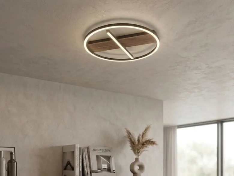 LED Deckenleuchte AZIMUTH 3 Lichtfarben einstellbar inkl. Tageslichtweiß, Ø 50cm