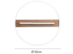 LED Deckenleuchte AZIMUTH 3 Lichtfarben einstellbar inkl. Tageslichtweiß, Ø 50cm