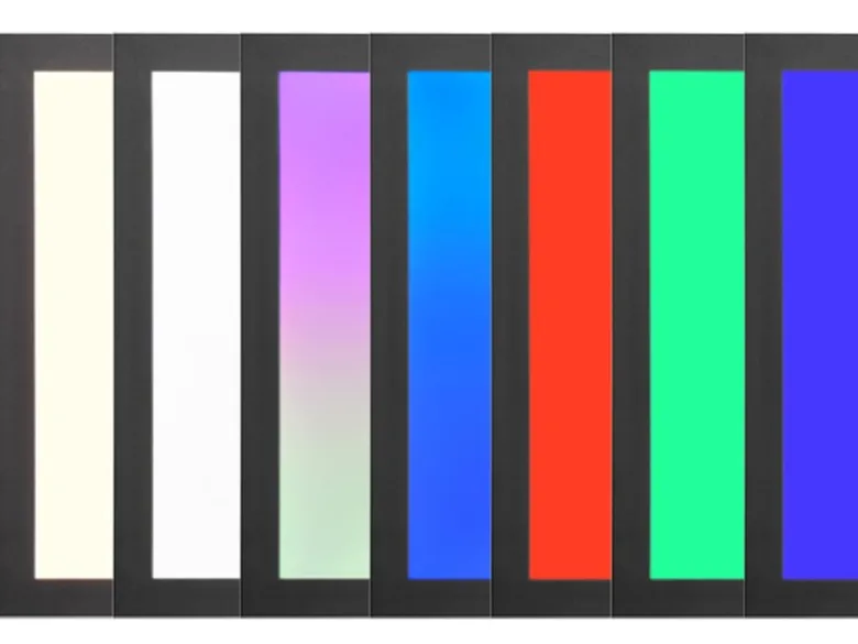 LED Deckenleuchte BETA mit Fernbedienung und RGBW Farbwechsler, Breite 119cm