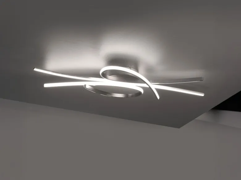 LED Deckenleuchte BIBA mit Fernbedienung dimmbar & Tageslicht, Breite 100cm