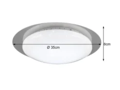 LED Deckenleuchte BILBO Fernbedienung dimmbar Sternenhimmel Farbwechsel, Ø 35cm