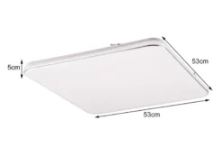 LED Deckenleuchte BLANCA dimmbar, Neutralweiß, 5.600 Lumen hell, 53cm
