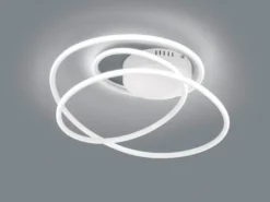 LED Deckenleuchte BOLOGNA dimmbar über Schalter, 5.100 Lumen hell Ø 50cm