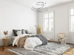 LED Deckenleuchte BOLOGNA dimmbar über Schalter, 5.100 Lumen hell Ø 50cm