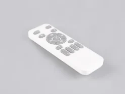 LED Deckenleuchte BORAS mit Ventilator und Fernbedienung Ø 34cm - max. 60cm