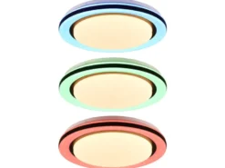 LED Deckenleuchte CARTIDA Fernbedienung Sternenhimmel Farbwechsel, Ø 38cm