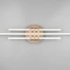 LED Deckenleuchte CINTO in Coffee, dimmbar, Breite 81cm