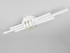LED Deckenleuchte CINTO in Weiß, dimmbar, Breite 81cm