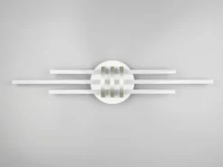LED Deckenleuchte CINTO in Weiß, dimmbar, Breite 81cm