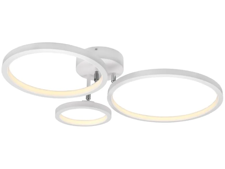 LED Deckenleuchte CORNA schwenkbar & dimmbar, Weiß Breite 71cm