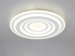 LED Deckenleuchte COSTA flach mit Fernbedienung, dimmbar, Ø 48cm