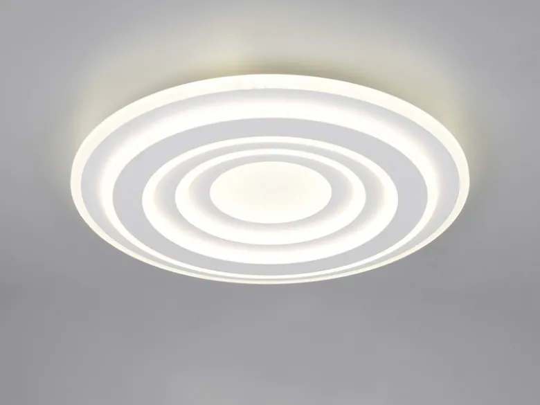 LED Deckenleuchte COSTA flach mit Fernbedienung, dimmbar, Ø 48cm