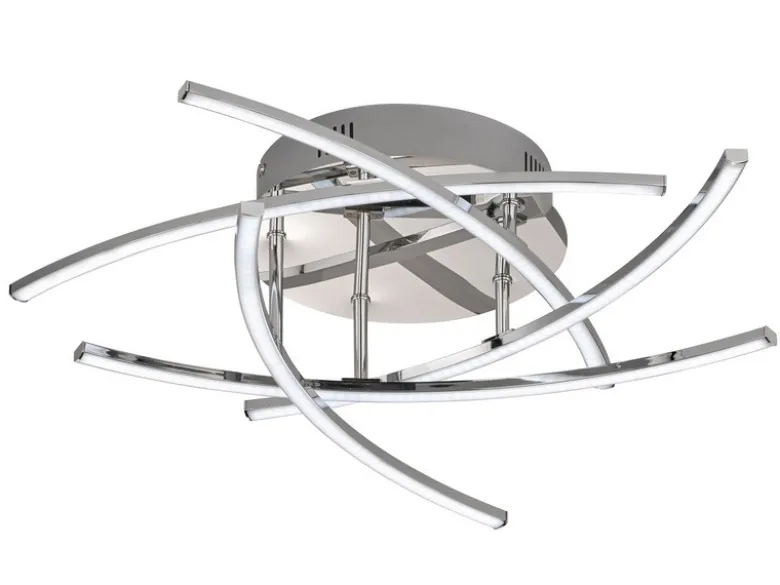 LED Deckenleuchte CROSS dimmbar & Lichtfarbe einstellbar, Ø 50cm