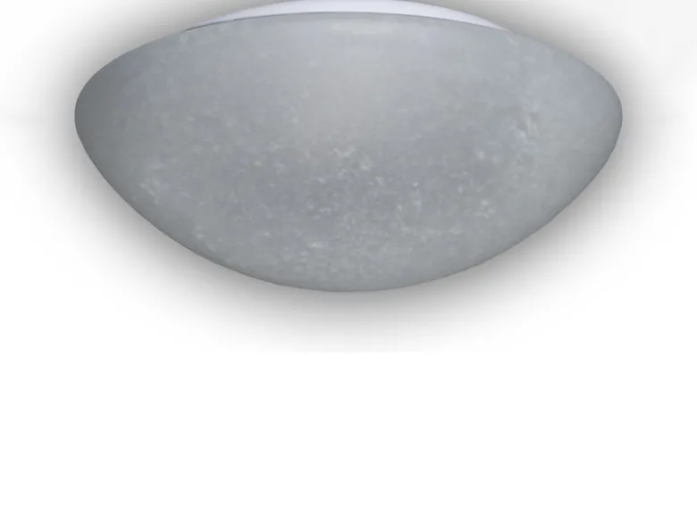 LED Deckenleuchte / Deckenschale rund, Glas PERGAMENT, Ø 25cm