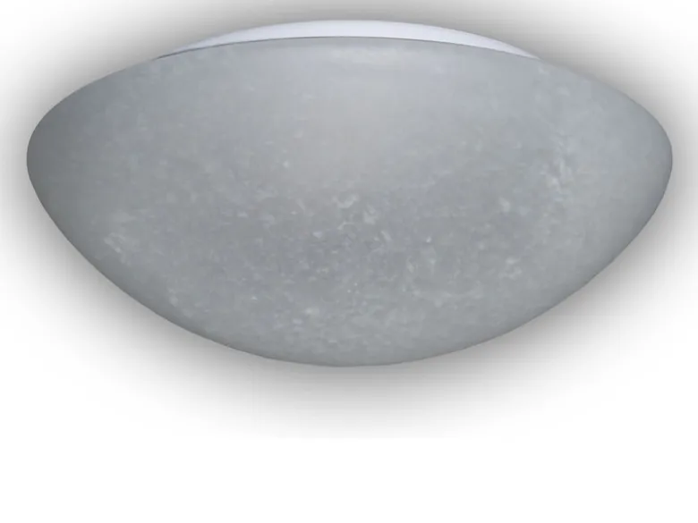 LED Deckenleuchte / Deckenschale rund, Glas PERGAMENT, Ø 25cm