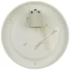 LED Deckenleuchte / Deckenschale rund, Schliffglas satiniert, Ø 30cm