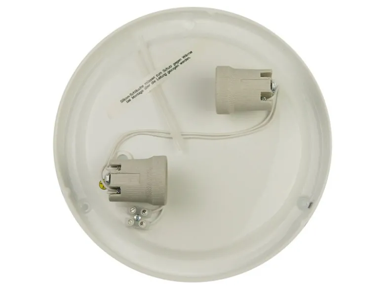 LED Deckenleuchte / Deckenschale rund, Glas PERGAMENT, Ø 35cm