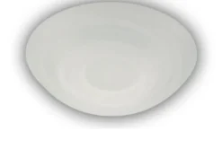 LED Deckenleuchte dimmbar, Deckenschale rund, Glas Alabaster, Ø 35cm