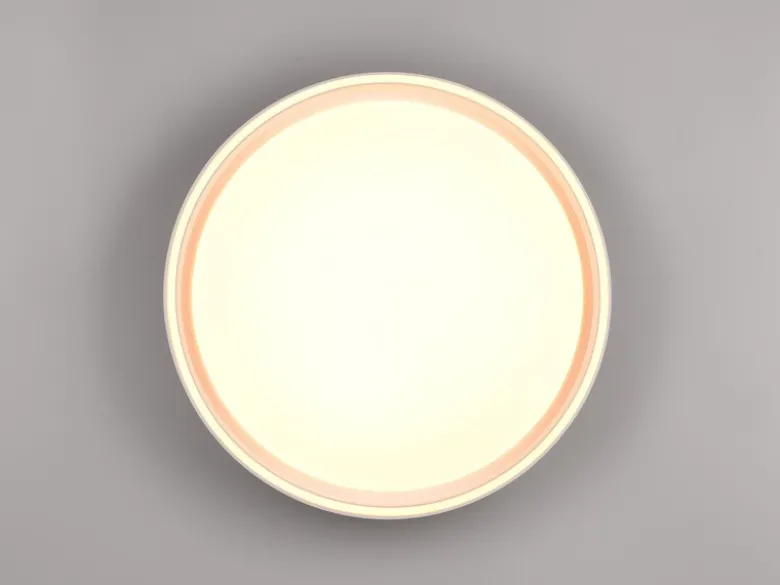 LED Deckenleuchte FELIS mit Fernbedienung & Tageslicht, Weiß Ø 40cm