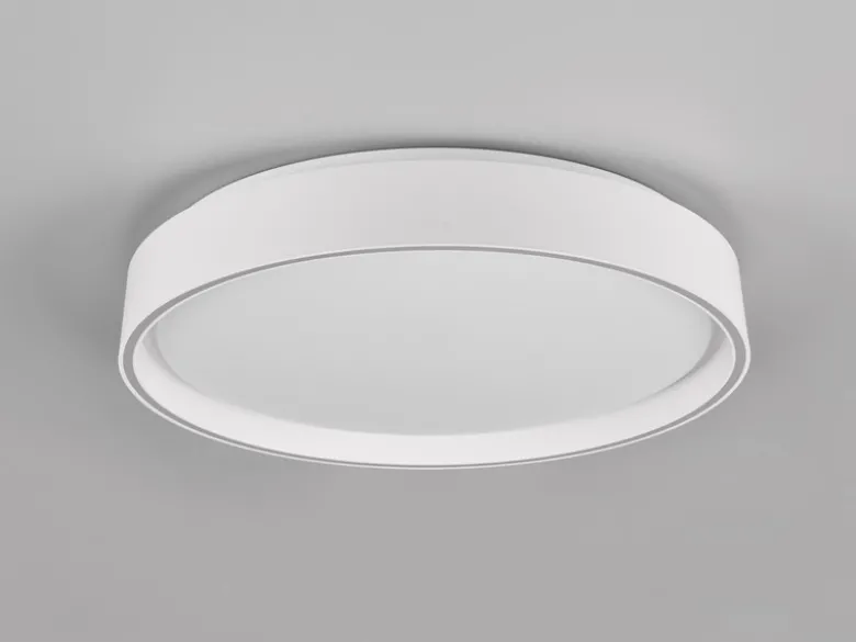 LED Deckenleuchte FELIS mit Fernbedienung & Tageslicht, Weiß Ø 40cm