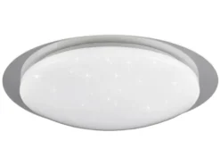 LED Deckenleuchte Fernbedienung dimmbar Sternenhimmel Farbwechsel, Ø 72cm