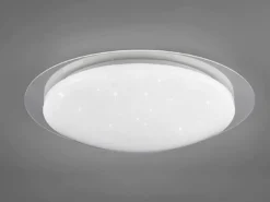 LED Deckenleuchte Fernbedienung dimmbar Sternenhimmel Farbwechsel, Ø 72cm