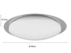 LED Deckenleuchte FRODENO Fernbedienung dimmbar Sternenhimmel Farbwechsel Ø48cm